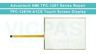 Advantech Touch Panel Computer Series TPC1261HA1CE Touch Digitizer Glass Repair [upl. by Kristopher112]