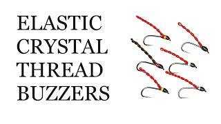 223 Fly Tying Elastic Stillwater Trout Buzzers [upl. by Laurella]