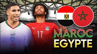 🇲🇦 MAROC  ÉGYPTE 🇪🇬  🚨 LE CHOC POUR LA 3ÈME PLACE 🥉  🫶 DIMA MAGHRIB 🤩  🔥 TAHIA MASR ❤️ [upl. by Nosremaj]