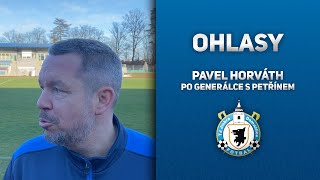 Pavel Horváth po generálce s Petřínem Plzeň [upl. by Torey]