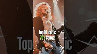 Top 10 Iconic 70s Songs top10 top10hits 70smusic [upl. by Anitnuahs]