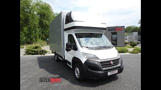 FIAT DUCATO PLANDEKA WINDA 9 PALET WEBASTO TEMPOMAT H74058 AUTOPLUSCOMPL TEL 48 607 888 556 [upl. by Gibeon]