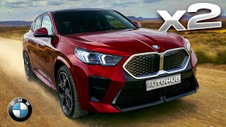 New 2024 BMW X2 FIRE RED 170hp  Interior Exterior and Visual Review [upl. by Lael]