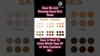 SKIN TONE NAMES YOU SHOULD KNOW ABOUT [upl. by Orfield]