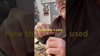 How to use a “Gimlet” tool woodscrewstarter vintagetools [upl. by Oznerol]