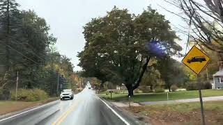 October 14 2024 A Foliage drive in New Hampshire [upl. by Dimah]