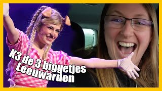 Welkom bij K3 de 3 biggetjes in Leeuwarden  VLOG 180 [upl. by Ecissej]