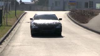 2014 Maserati Quattroporte spied testing [upl. by Koran]