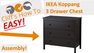 IKEA KOPPANG 3 Drawer Chest [upl. by Francoise]