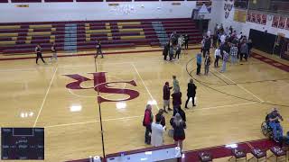 South Range vs Struthers High School Mens Varsity Basketball [upl. by Frederique]