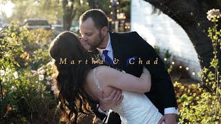 Martha amp Chad Wedding Highlight [upl. by Ycaj]