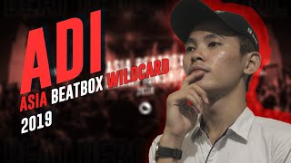 ADI KERANG  ASIA BEATBOX CHAMPIONSHIP 2019 SOLO BATTLE WILDCARD ABC2019 [upl. by Ellenahs]