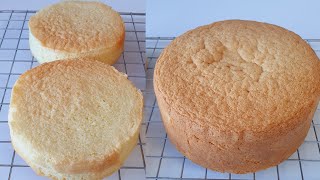 GENOISE SPONGE CAKE Fluffy and Moist Cake [upl. by Cut]