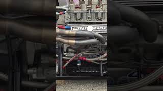 Gurney Eagle V8 Engine Running on Engine Stand [upl. by Keely267]