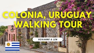 🌟 Discover the Charm of Colonia del Sacramento Uruguay 🌟 WALKING TOUR [upl. by Sokul]