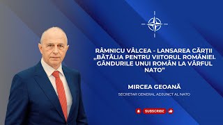 Vâlcea  Lansarea cărții “Bătălia pentru viitorul României Gândurile unui român la vârful NATO” [upl. by Atteyram]