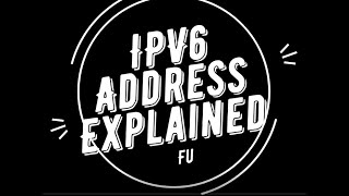 IPV6 Address composition Explained Fully [upl. by Ais273]