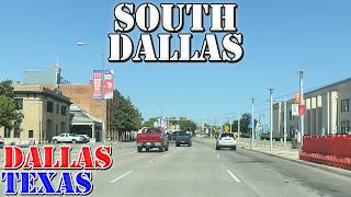 South Dallas  Dallas  Texas  4K Neighborhood Drive [upl. by Gwenette]