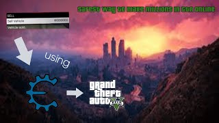 Safest way to make MILLIONS in GTA 5 OnlineCheat Engine PC [upl. by Grizelda]