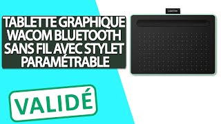 Avis Tablette graphique Bluetooth sans fil avec stylet paramétrable Wacom [upl. by Sivar]