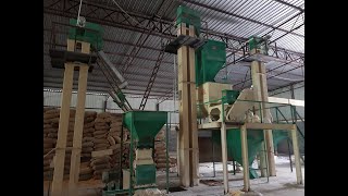 PMW Automatic Mash Feed PlantPoultry Feed Mill [upl. by Tildi678]