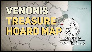 Venonis Treasure Hoard Map Assassins Creed Valhalla [upl. by Jahdiel589]