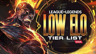 SEASON 14 LOW ELO TIER LIST MID LANE [upl. by Carvey]