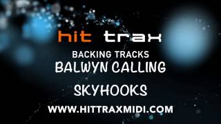 Balwyn Calling in the style of Skyhooks MIDI Instrumental karaoke backing track [upl. by Ker]