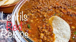 Lentil Recipe  DAL  Red lentil If you want to make [upl. by Aisorbma]