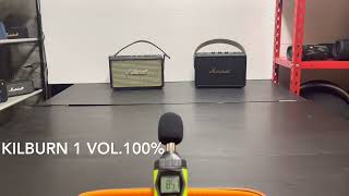 Marshall Kilburn 1 vs Kilburn 2 sound test [upl. by Wells]