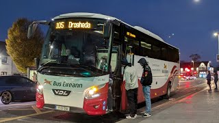 Bus Eireann  171D1256  VDL Futura FHD2  LC303  route 105  to Drogheda [upl. by Romelle610]