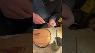 Violin Making  Using a Pipette for Glue [upl. by Uird668]