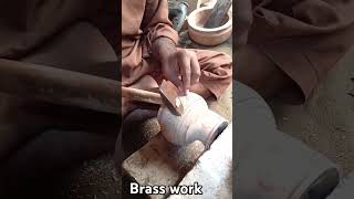 Brass Work✨😍🔥 Amazing work  Handmade  handmadewoodworking handmade shortvideo [upl. by Eintrok699]