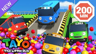 Secret Playground Compilation  Vehicles Cartoon for Kids  Tayo English Episodes [upl. by Wawro]