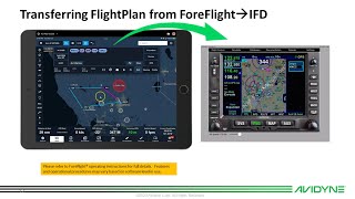 Connecting Avidyne IFD w Foreflight [upl. by Nagn]