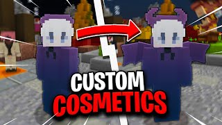 SICHTBARE MINECRAFT PE COSMETICS  BESTER MCPE COSMETIC MOD 🔥😱 Minecraft PE Tutorial [upl. by Aifoz]