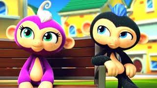 The Glitter Fingerlings Reveal Their Secrets  Fingerlings Tales  Kids Cartoons  Videos for Kids [upl. by Wilt]