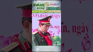 Giao lưu hữu nghị Quốc phòng biên giới Việt Nam – Lào lần 2 thangarmy follow shortvideo hashtag [upl. by Ewen]