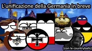 Lunificazione della Germania in breve con le countryballs [upl. by Sgninnej]