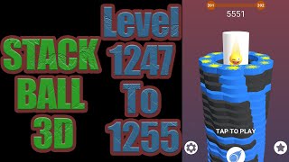 I Played Stack Ball From Level 1247 To 1255 [upl. by Deanne]