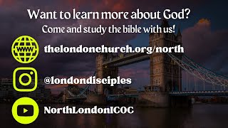 North London ICOC  John Oaks Class on The Holy Spirit 1st June  2024 [upl. by Qahsi798]