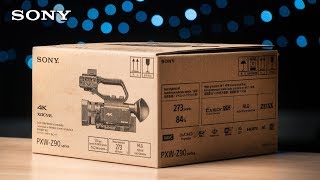 Sonys new 4K HDR PXWZ90 unboxing and quick feature tour [upl. by Ayidah]