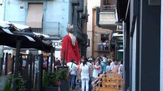 Gegants d´Olot  Cercavila de Corpus [upl. by Onitnevuj582]