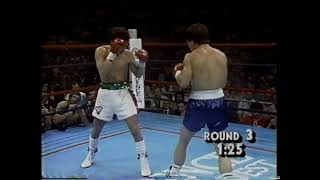 Vinny Pazienza vs Greg Haugen 1  1987 HD 60 fps [upl. by Allehcim]