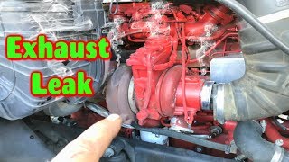 Find exhaust leaks on Diesel truck engines and gas car engines [upl. by Anowahs]