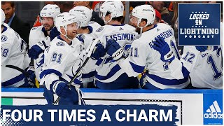 Steven Stamkos tallies four goals in Tampa Bays 74 comeback win [upl. by Grunberg]