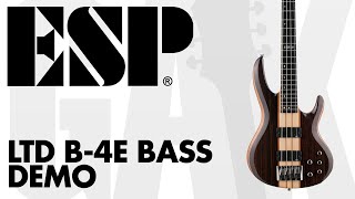 ESP  LTD B4 E NS Demo at GAK [upl. by Charie745]