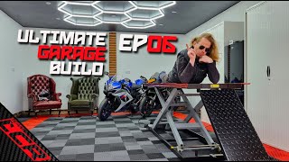 Ultimate Garage Build  Probike Bike Lift amp Hexagonal Lighting EP06 [upl. by Jeffcott861]