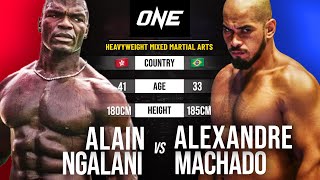 Alain Ngalani vs Alexandre Machado  Full Fight From The Archives [upl. by Bannerman]