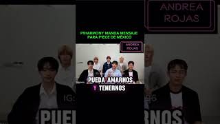 P1Harmony manda mensaje a PIECE de México kpop P1Harmony P1ECE p1eces P1H P1Harmonyofficial [upl. by Gan49]